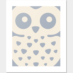 Dusk Pastels Owl Posters and Art